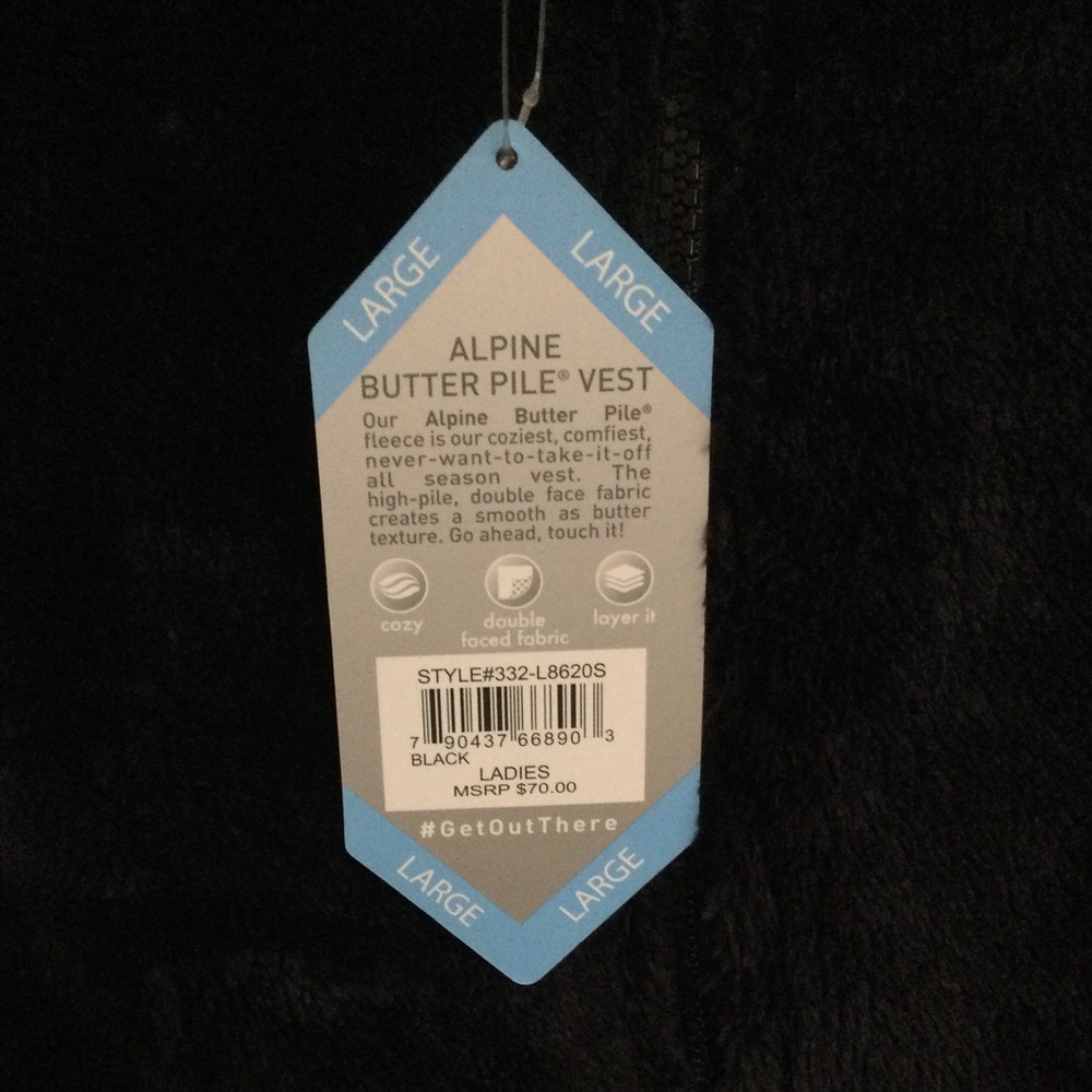 Free Country Alpine Butter Pile Vest - Picture 5 of 10